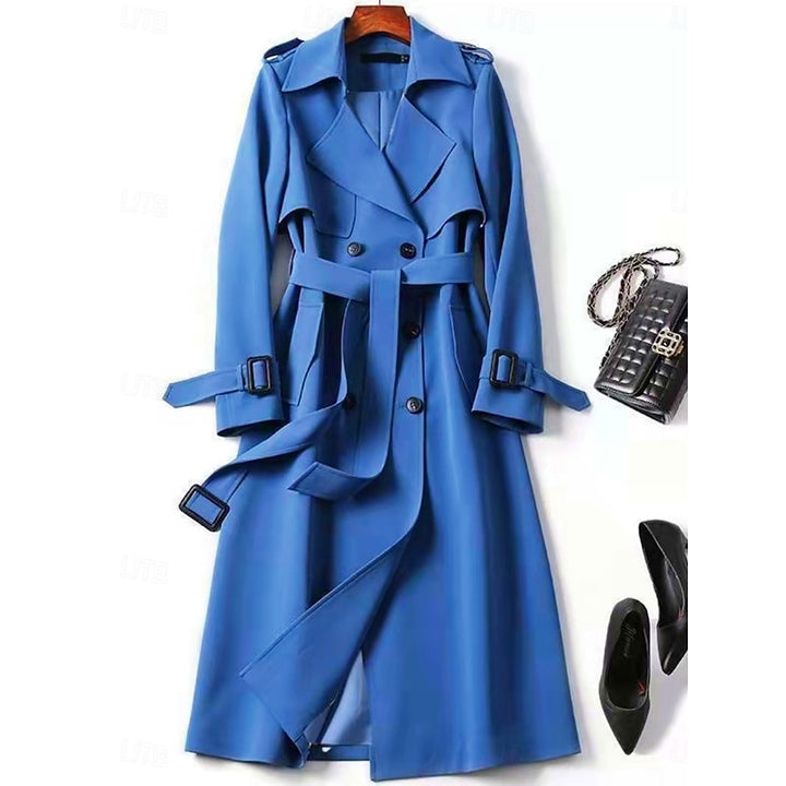 Lillian | Belted Longline Trench Coat