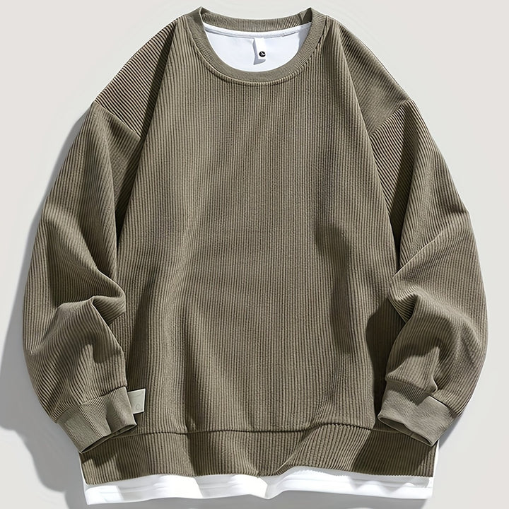 Auden | Layered Crewneck Sweatshirt
