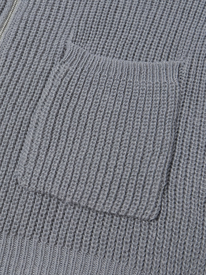 Sheldon | Relaxed Zip-Up Cardigan