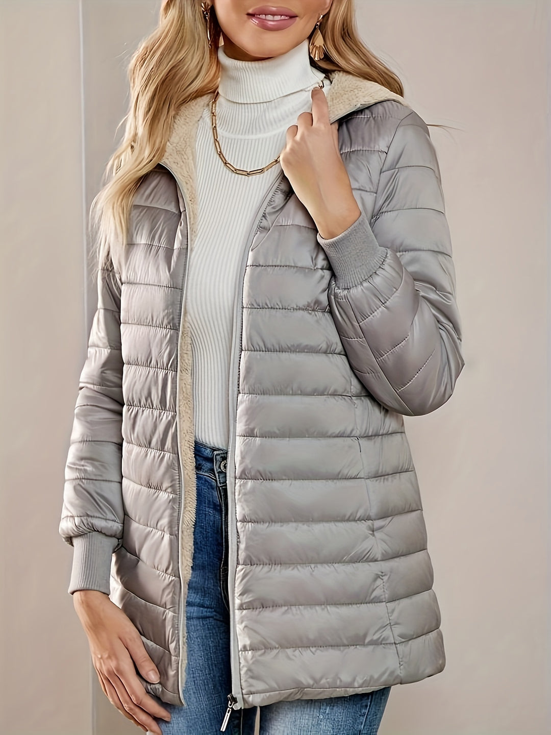 Cora | Cosy-Lined Longline Coat