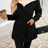 Della | Fleece-Lined Hooded Jacket