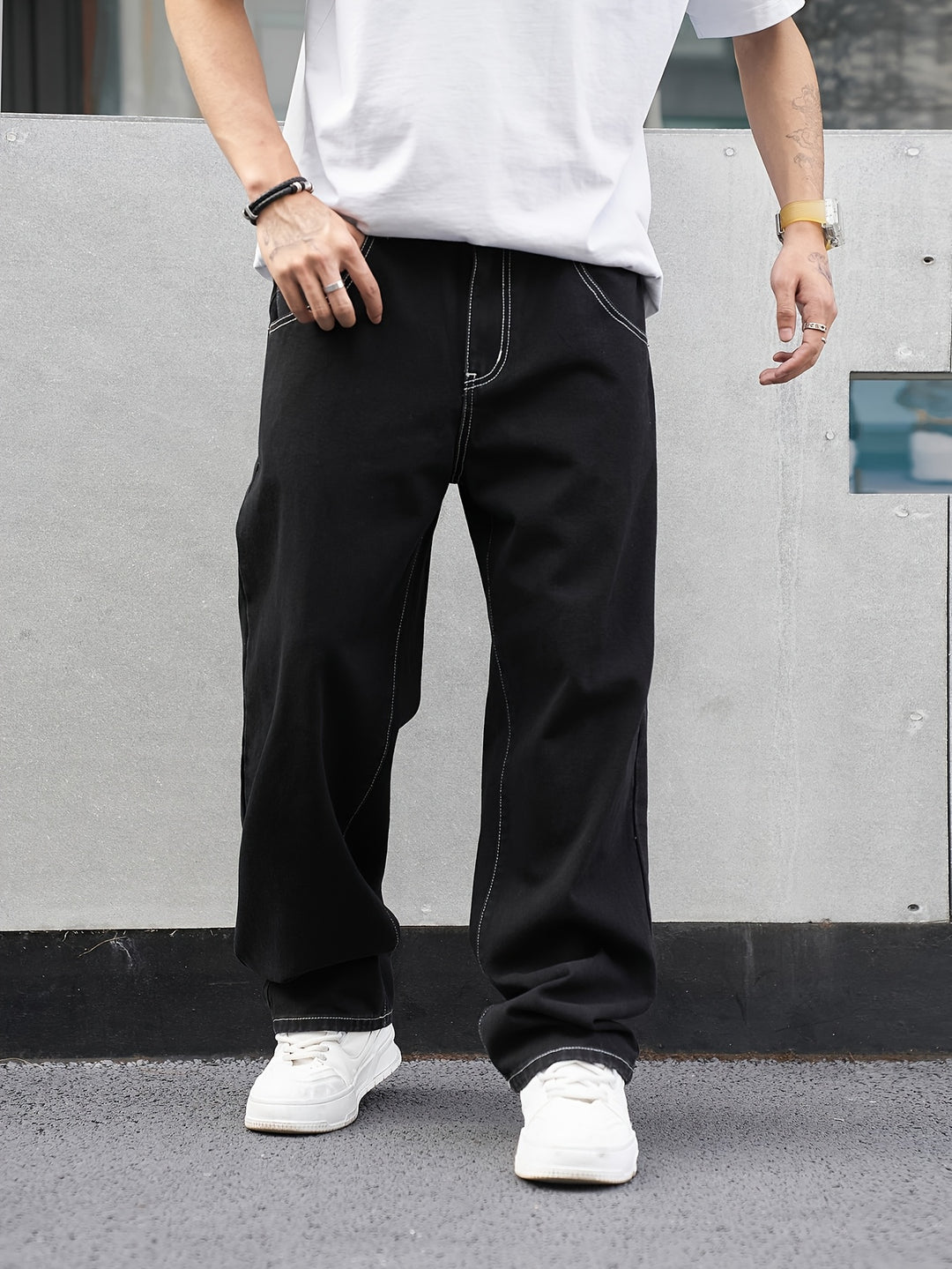 Russell | Relaxed-Fit Straight Trousers