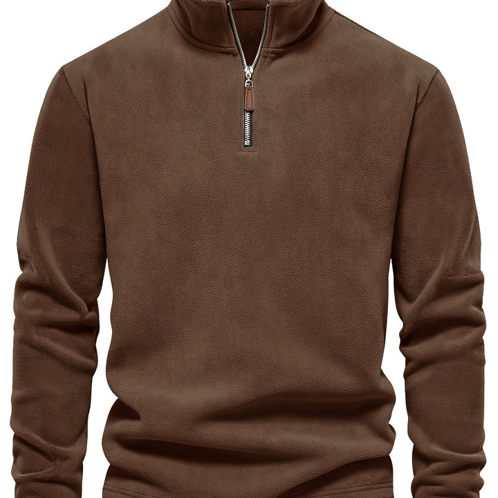 Fraser | Half-Zip Stand-Collar Pullover