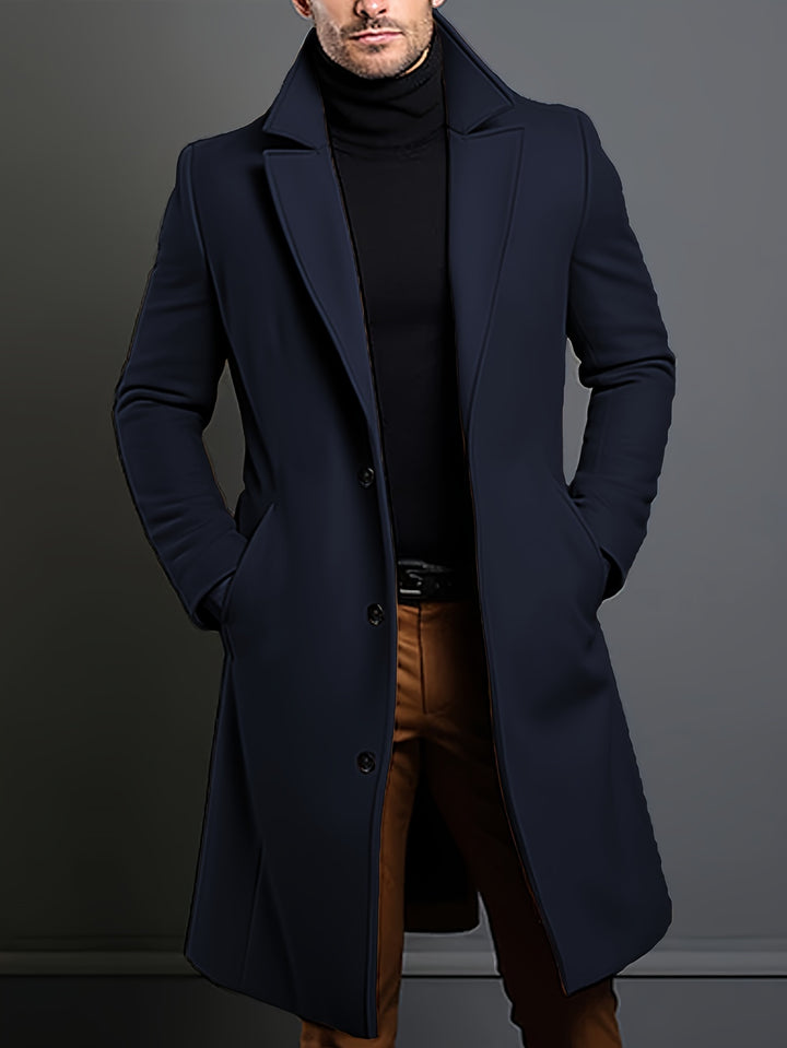 Hugh | Tailored Longline Coat