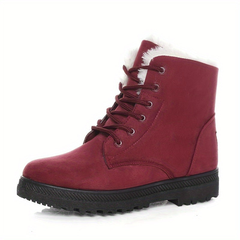 Colette | Cosy Lace-Up Ankle Boots