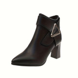 Adele | Refined Heeled Ankle Boots