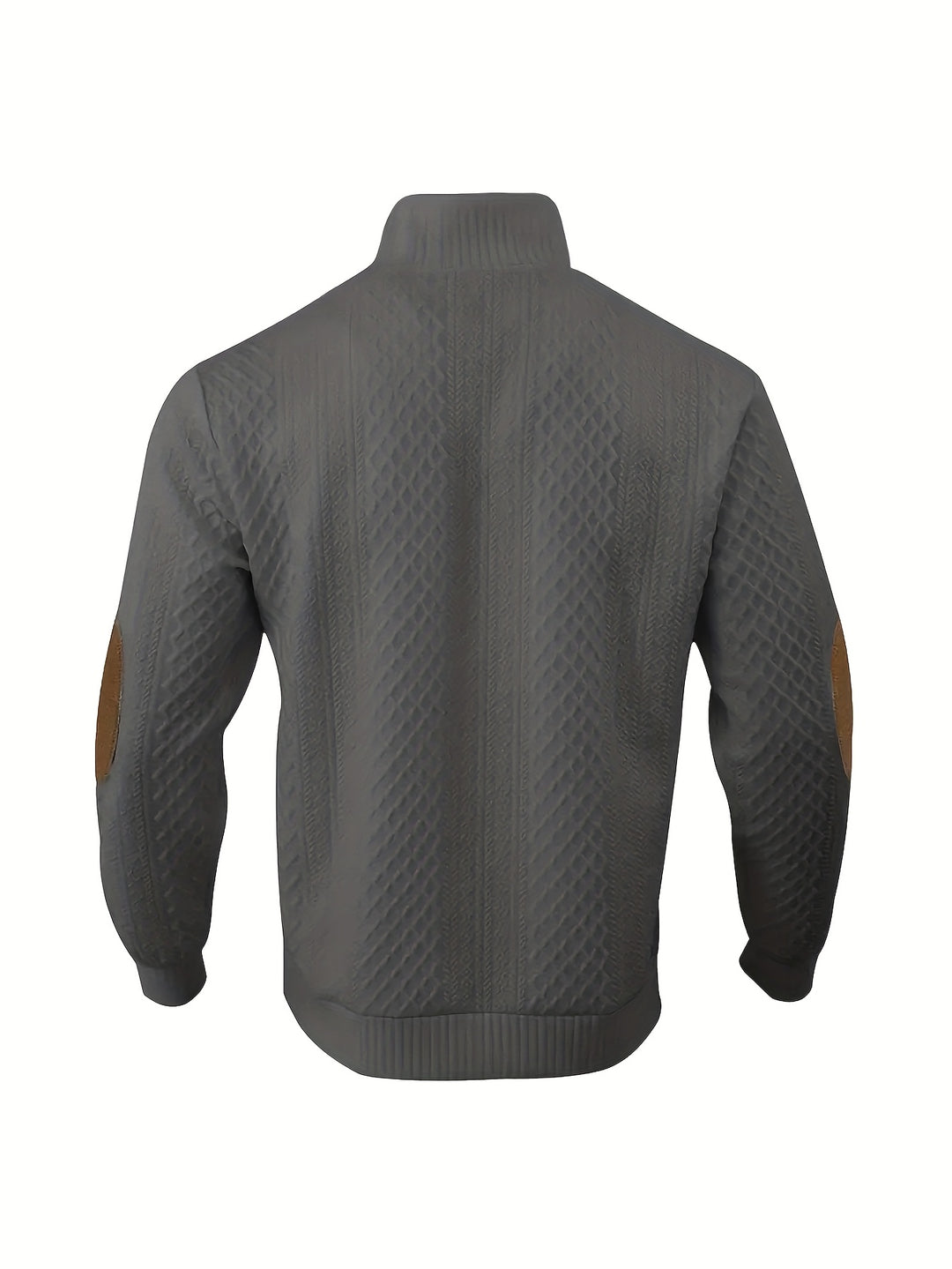Rowland | Textured Stand-Collar Pullover