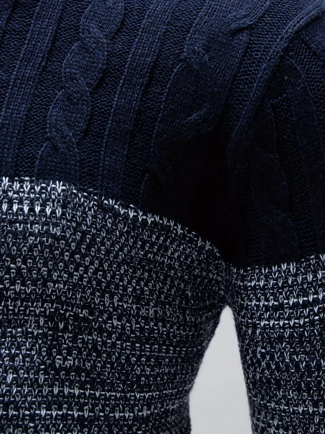 Thatcher | Colour-Block Crew Neck Jumper
