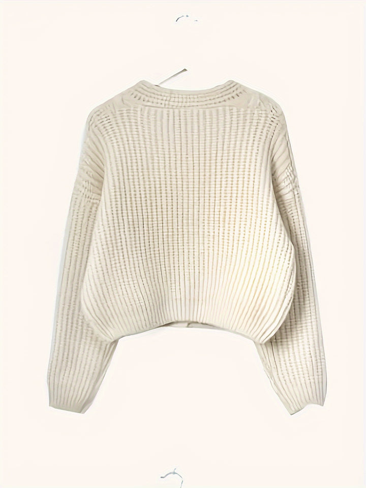 Elowen | Chunky Cable-Knit Cardigan