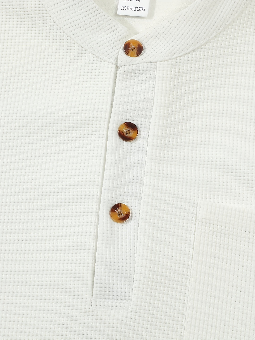 Dawson | Textured Long-Sleeve Henley Shirt