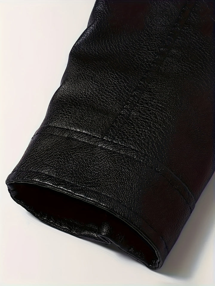 Damon | Classic Stand-Collar Moto Jacket