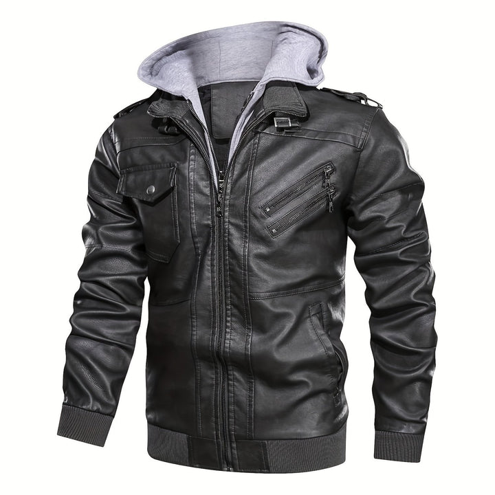 Roman | Hooded Moto Jacket