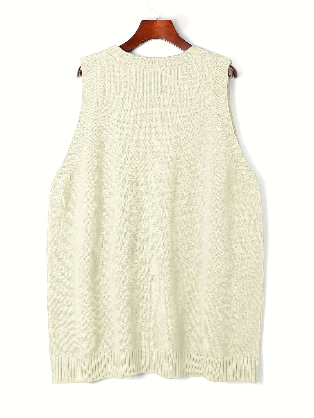 Marlow | Relaxed V-Neck Sweater Vest