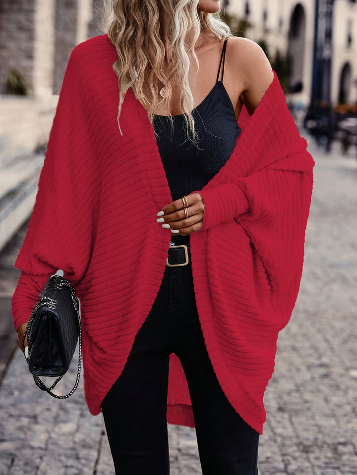 Maeve | Relaxed Open-Front Cardigan