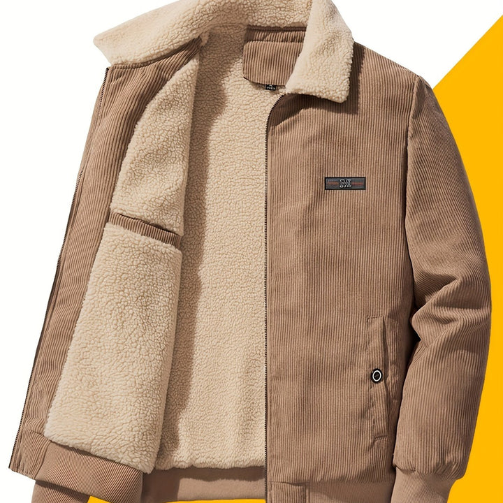 Gerard | Ribbed Fleece-Lined Jacket