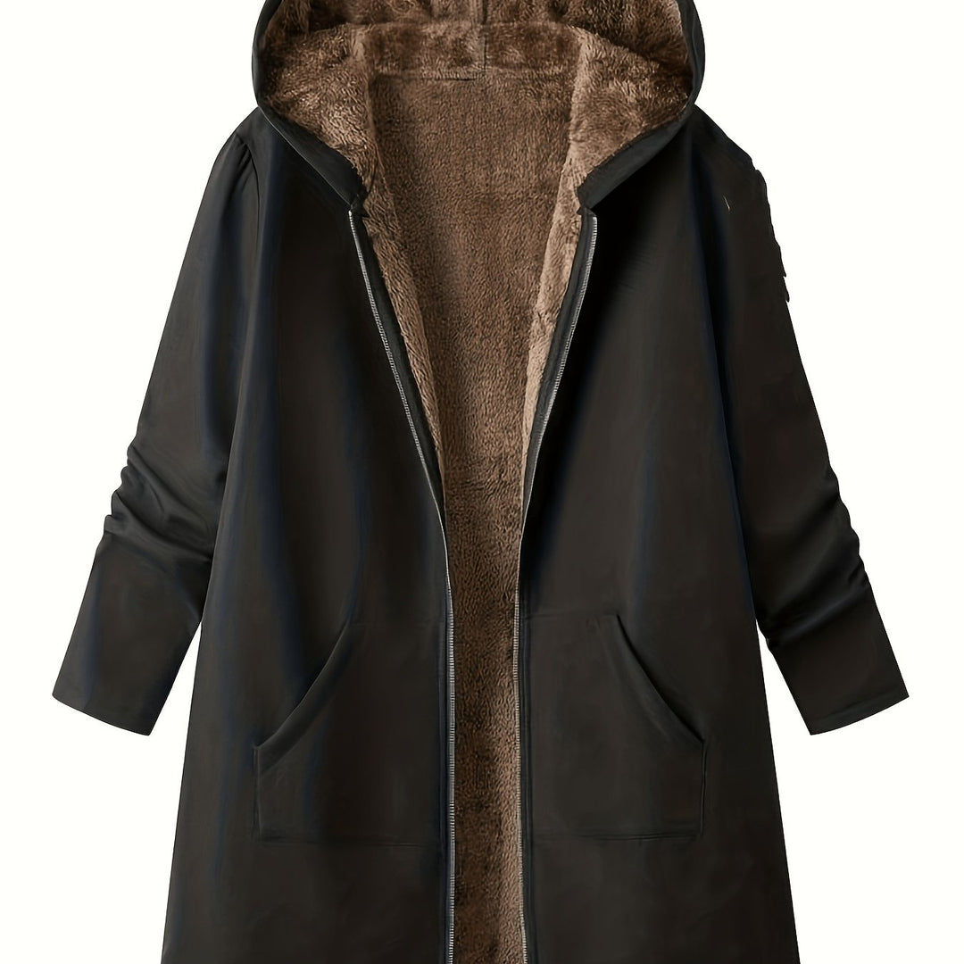 Fern | Longline Hooded Jacket