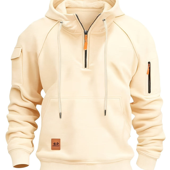 Colton | Rugged Quarter-Zip Hoodie