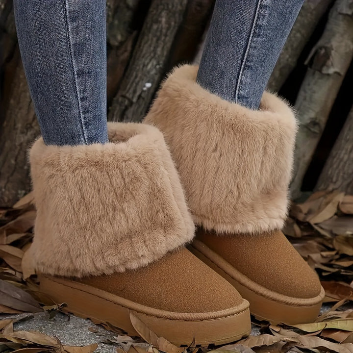 Elspeth | Cosy Platform Winter Boots