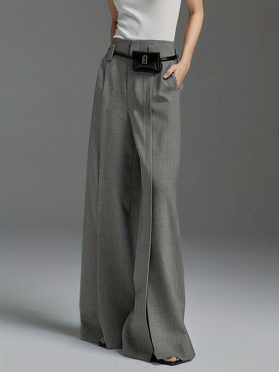 Whitney | Wide-Leg Tailored Trousers