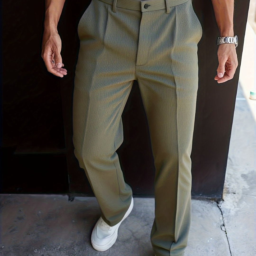 Hollister | Tailored Straight-Leg Trousers