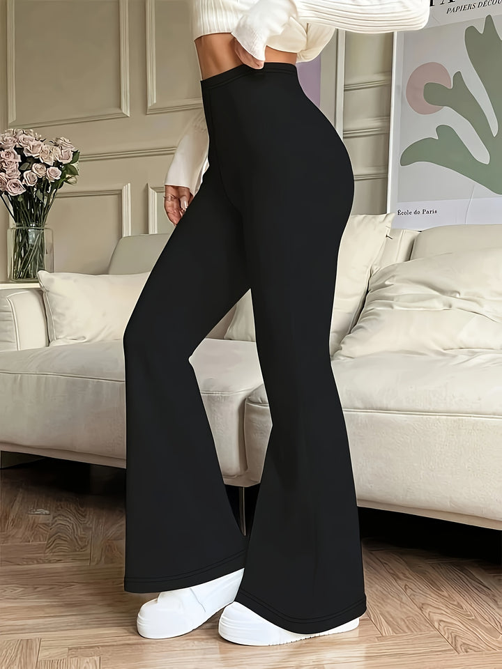 Adelaide | High-Waisted Flared Trousers