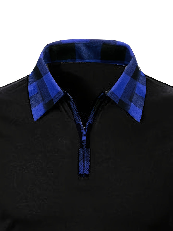 Curtis | Half-Zip Collared Polo Shirt