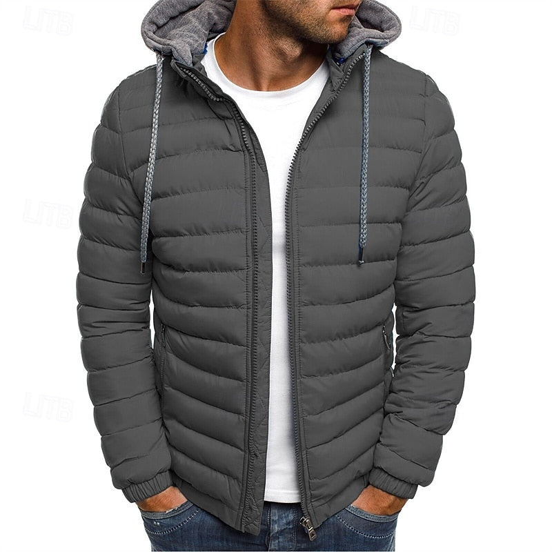 Maddox | Hooded Quilted Winter Jacket