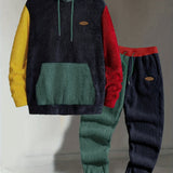 Emmett | Cosy Colour-Block Two-Piece Set