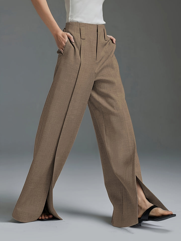 Whitney | Wide-Leg Tailored Trousers