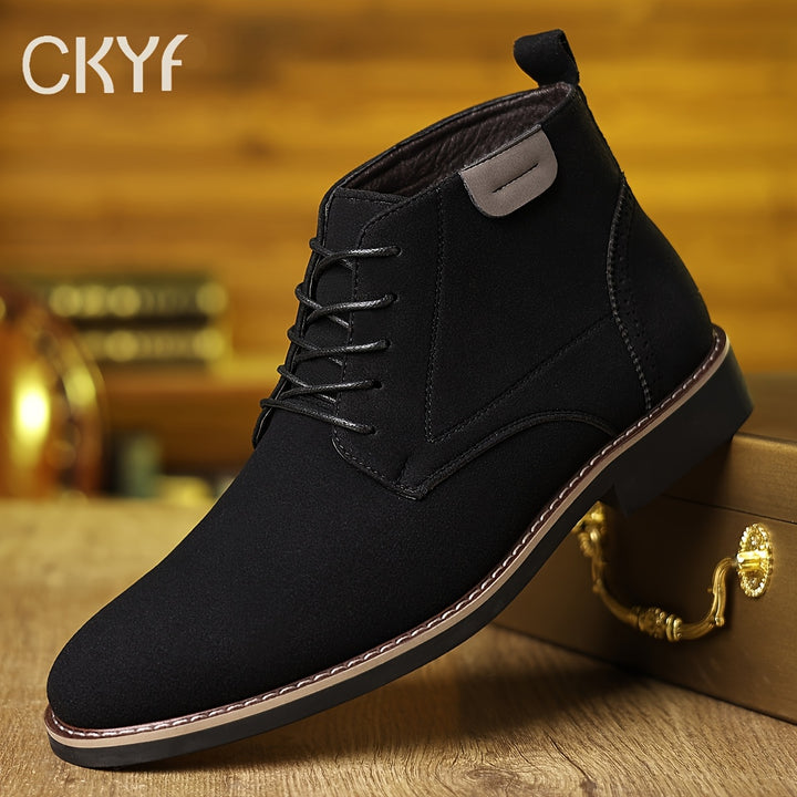 Alexander | Refined Lace-Up Ankle Boots