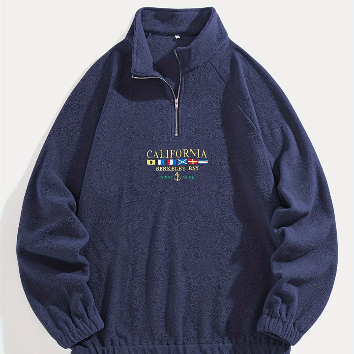 Nathan | Quarter-Zip High-Neck Sweatshirt