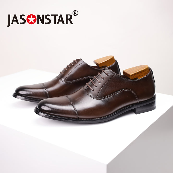 Theodore | Classic Cap-Toe Oxfords