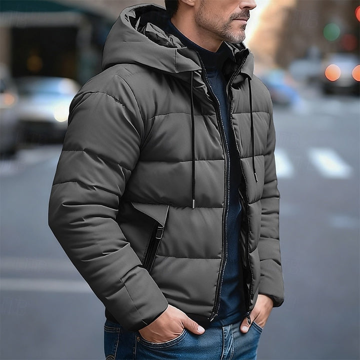 Lachlan | Hooded Quilted Puffer Jacket