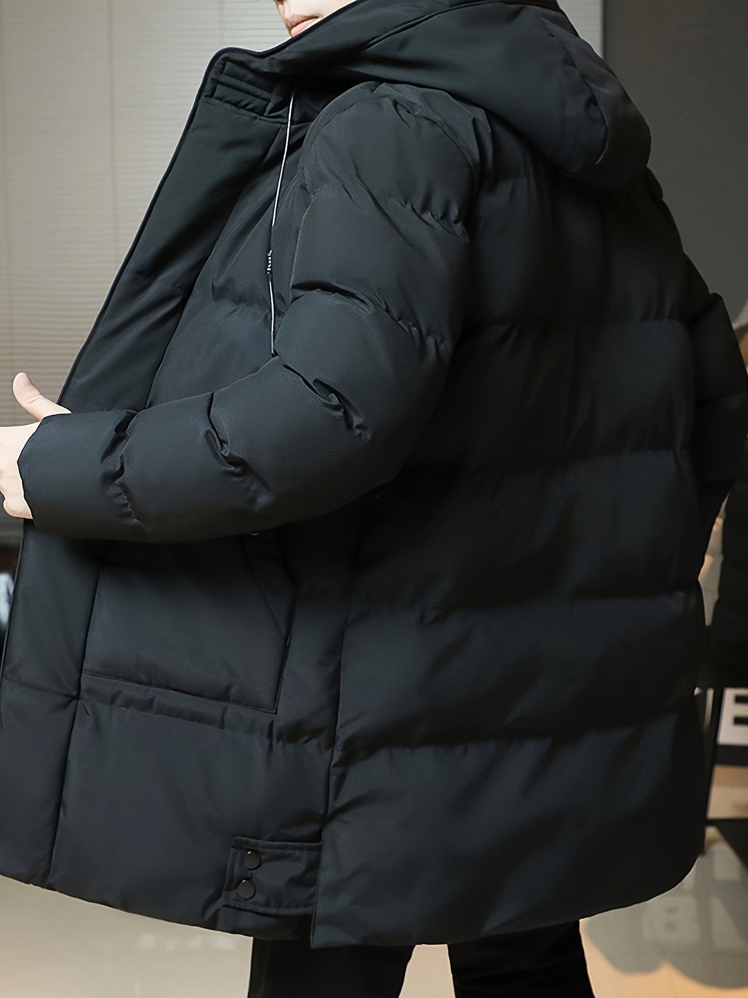 Marcus | Hooded Longline Padded Coat