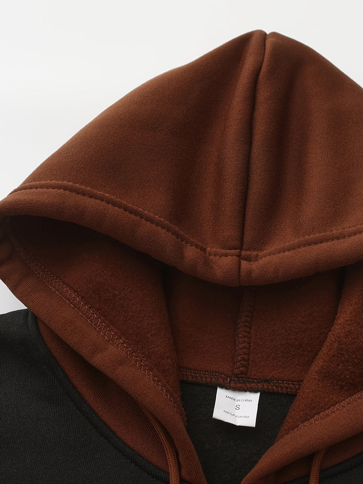 Bryson | Colour-Block Zip-Up Hoodie