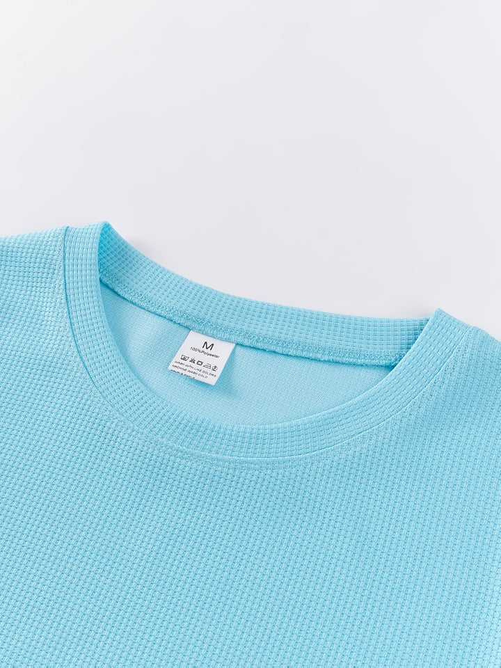 Frederick | Textured Waffle-Knit Long Sleeve Top