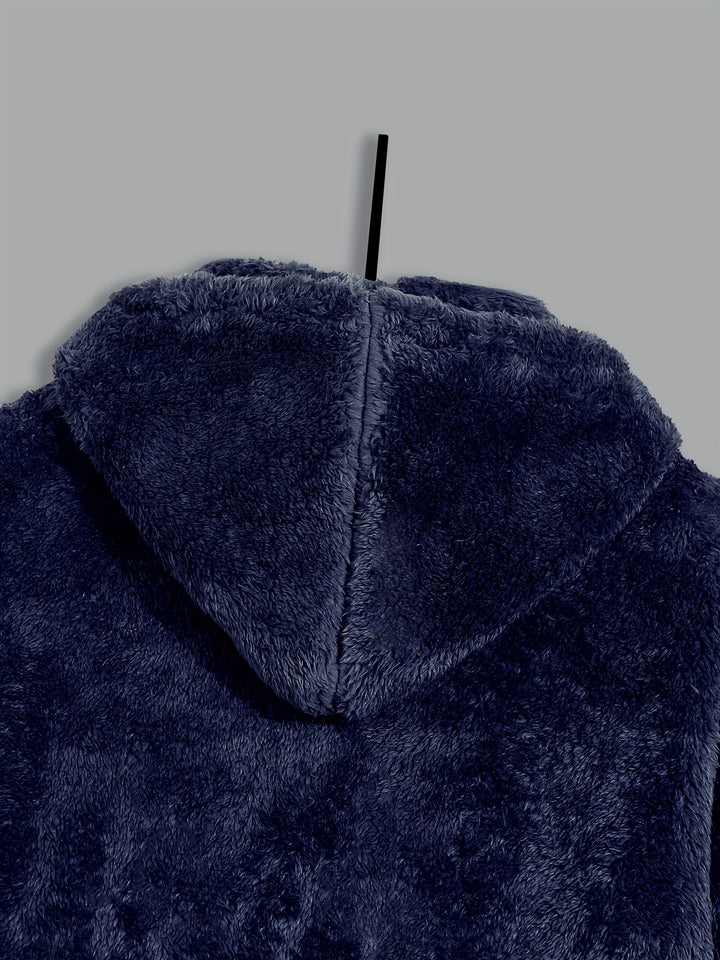 Trevor | Cosy Hooded Zip Jacket