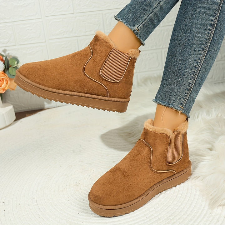Maeve | Cosy Platform Ankle Boots