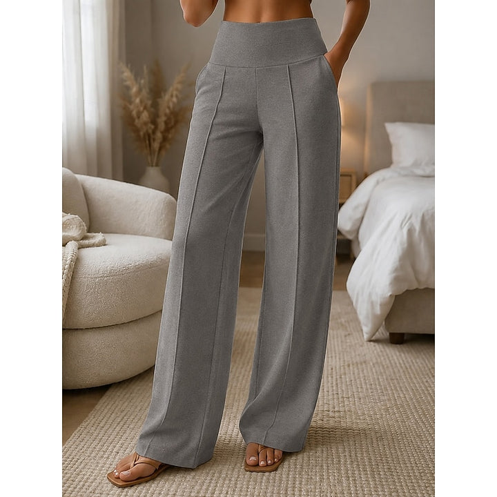 Lucille | High-Waist Wide-Leg Trousers