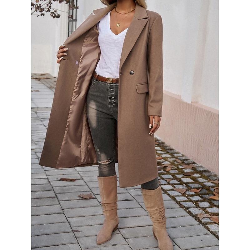 Frances | Tailored Longline Coat