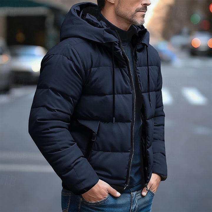 Lachlan | Hooded Quilted Puffer Jacket