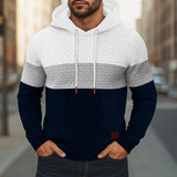 Emory | Colour-Block Hooded Pullover Hoodie