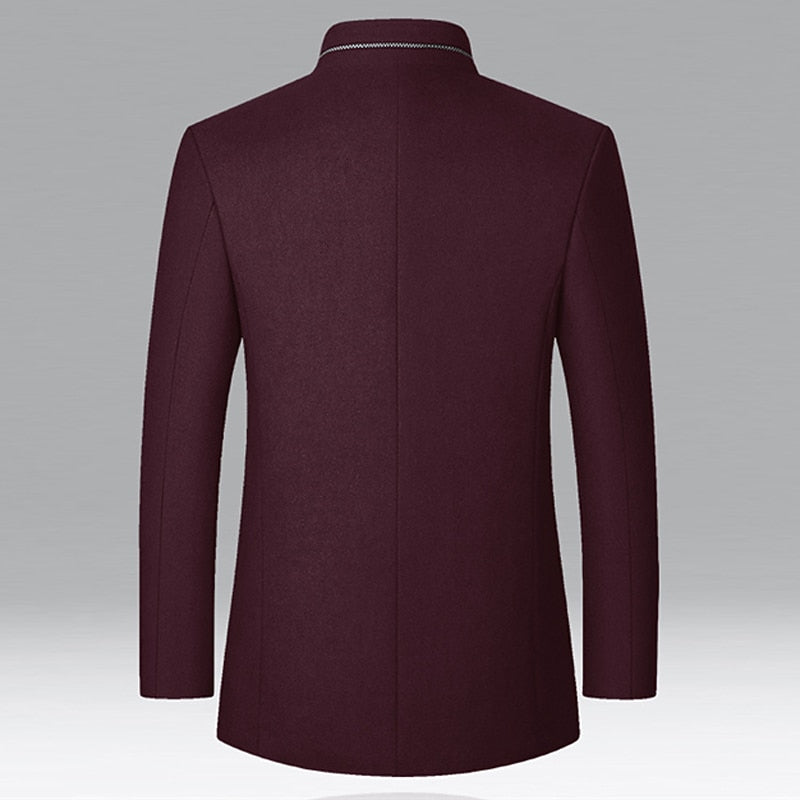 Everard | Tailored Stand-Collar Coat