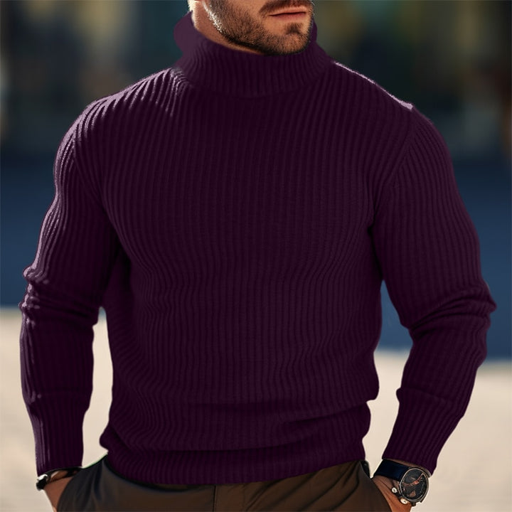 Alaric | Ribbed Turtleneck Sweater