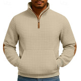 Walter | Textured Quarter-Zip Pullover