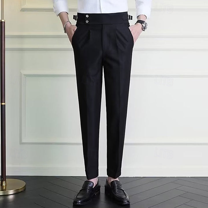 Tobias | Tailored Straight-Leg Trousers
