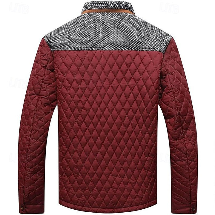 Maxwell | Quilted Stand-Collar Jacket