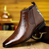 Hollis | Polished Chelsea Boots