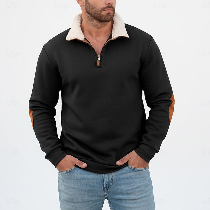 Clayton | Cosy Quarter-Zip Pullover