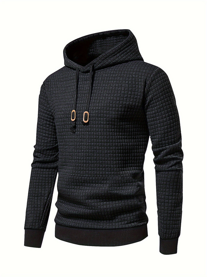 Quentin | Textured Hooded Sweatshirt